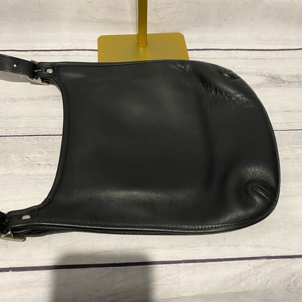 *NEW YEAR, NEW TO YOU* Authentic Vintage Coach Leather Saddle Crossbody Bag 9135 - Picture 11 of 13